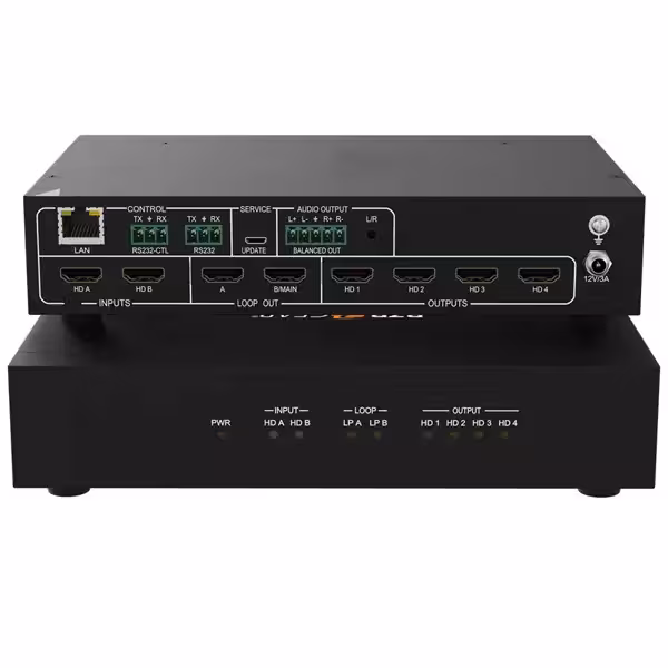 سوئیچ ویدئو وال HDMI 2*4 فرانت مدل FN-W204