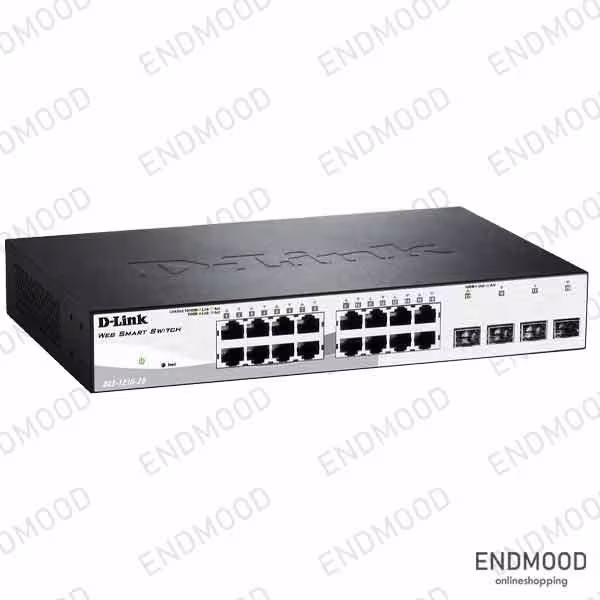 سوئیچ مدیریت هوشمند 20 پورت D-Link مدل DGS-1210-20