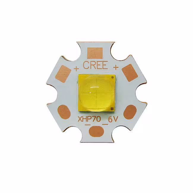 لامپ نور سفید کِری CREE XHP70.2 6V
