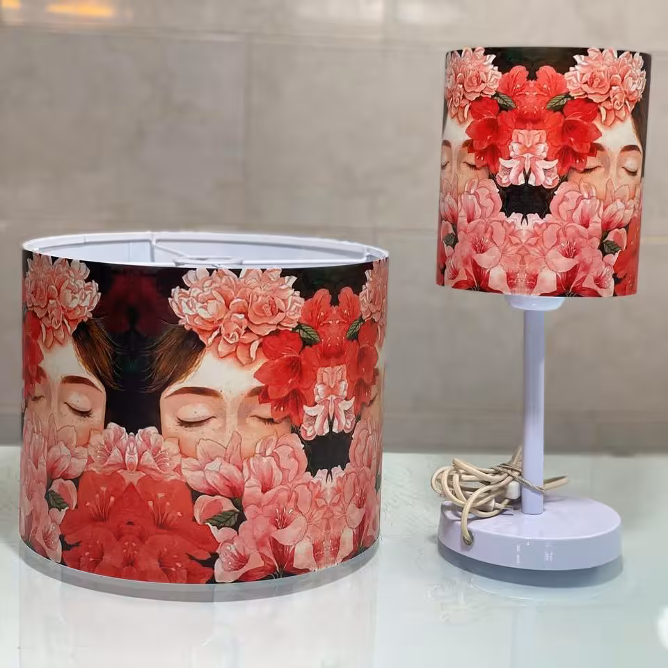 آباژور  و لوستر  اتاق کودک دارای طلق نسوز چاپی بهترین کیفیت موجود در بازار در تنوع طرح 