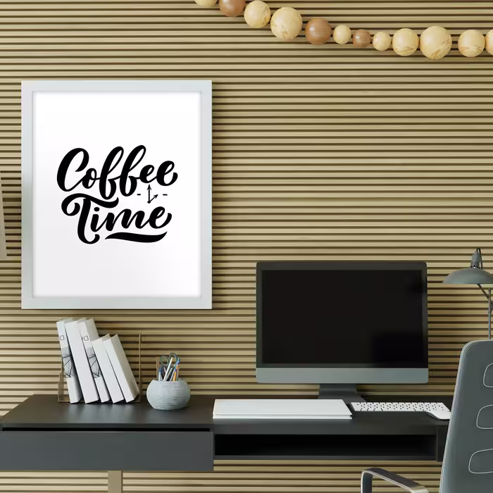 تابلو مدل نوشته انگلیسی طرح COFFEE کد 721