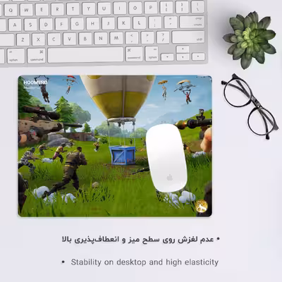ماوس پد هومرو مدل A4181 طرح بازی Fortnite
