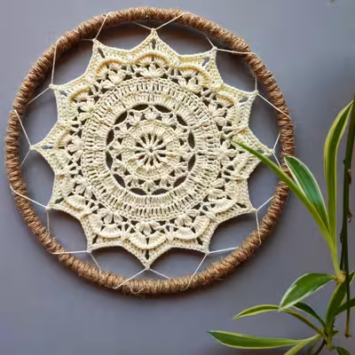 دیوارکوب بافتنی مدل دریم کچر کد R02 مجموعه 3 عددی