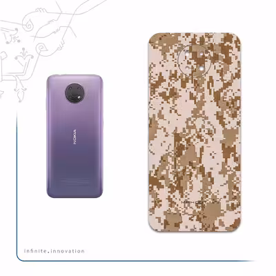 برچسب پوششی ماهوت مدل Army-Desert-Pixel مناسب برای گوشی موبایل نوکیا G10