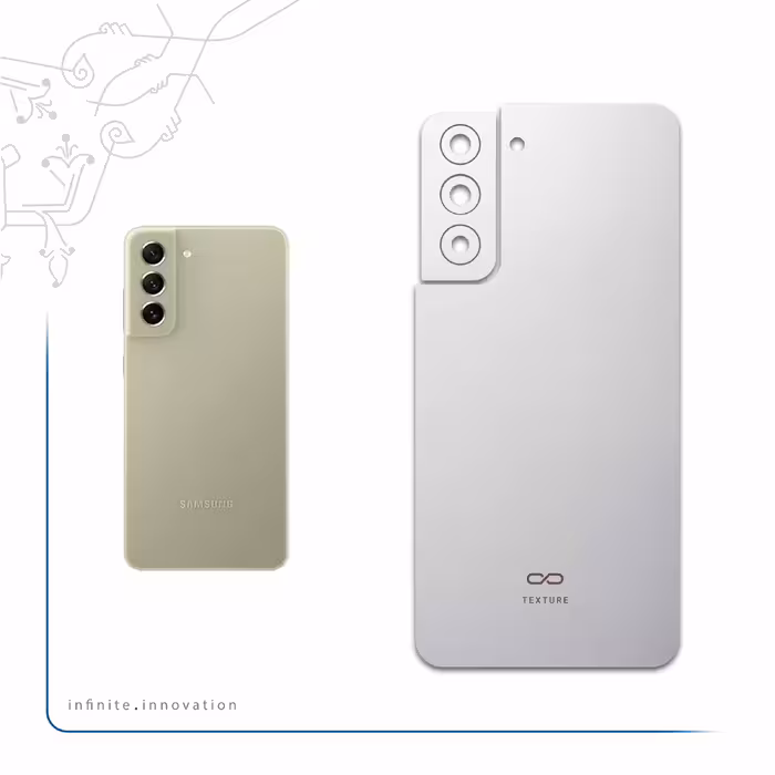 برچسب پوششی ماهوت مدل Matte-White مناسب برای گوشی موبایل سامسونگ Galaxy S21 FE 5G