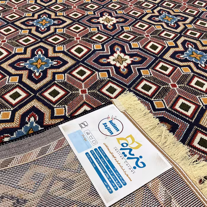 گلیم ماشینی جزیره طرح آریا مدل SO-8-V1