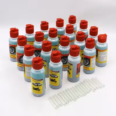   ژل پنچرگیری لاستیک خودرو شیمن مدل YP-130CC حجم 130 میلی لیتر مجموعه 20 عددی  