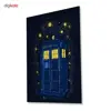 تابلوی ونسونی طرح Space Time Impressionism سایز 50x70