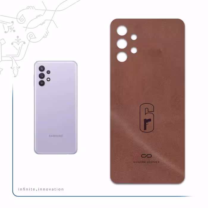 برچسب پوششی ماهوت مدل MNL-RNBW_SX مناسب برای گوشی موبایل سامسونگ Galaxy A32 5G