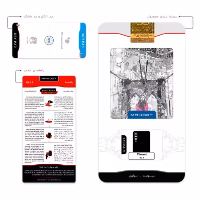 برچسب پوششی ماهوت مدل Collage of Catwalk Bridge مناسب برای گوشی موبایل شیائومی Mi 9