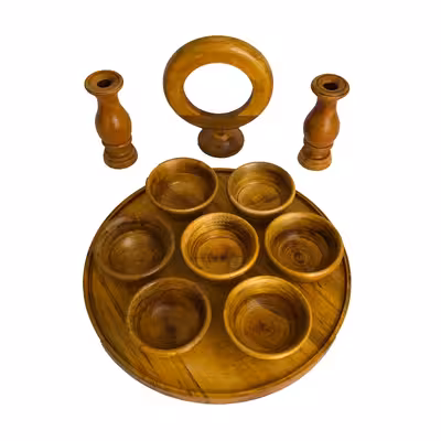 مجموعه ظروف هفت سین 11 پارچه کد H2