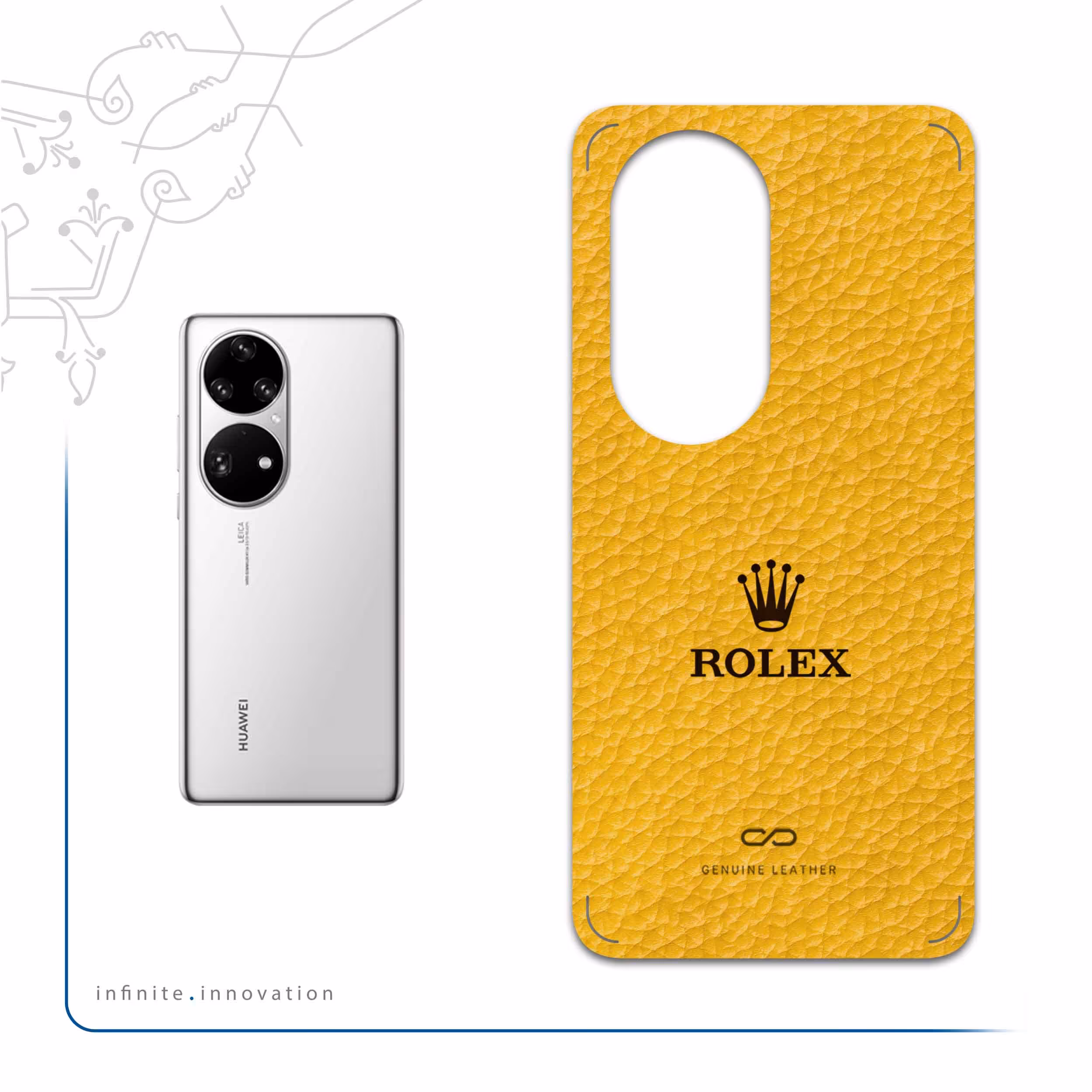 برچسب پوششی ماهوت مدل ML-RLX مناسب برای گوشی موبایل هوآوی P50 Pro