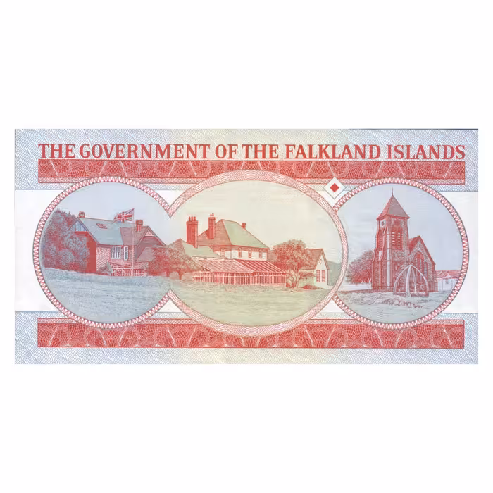 اسکناس تزئینی طرح جزیره فالکلند مدل 5 پوند