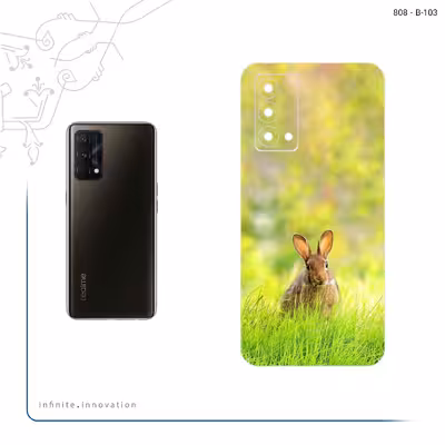 برچسب پوششی ماهوت مدل Rabbit مناسب برای گوشی موبایل ریلمی GT Master