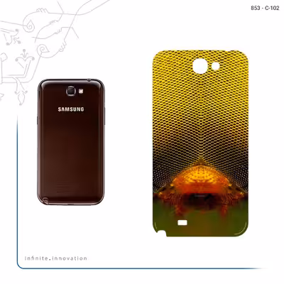 برچسب پوششی ماهوت مدل Bee eyes مناسب برای گوشی موبایل سامسونگ Galaxy Note 2