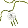 گردنبند نقره دخترانه گالری ظهیرالدینی مدل CN-06 طرح اسلیمی