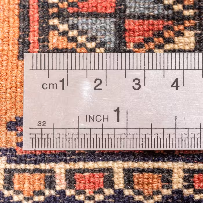 فرش دستبافت سه متری مدل ترکمن کد 40.1945