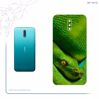 برچسب پوششی ماهوت مدل Snake مناسب برای گوشی موبایل نوکیا 2.3