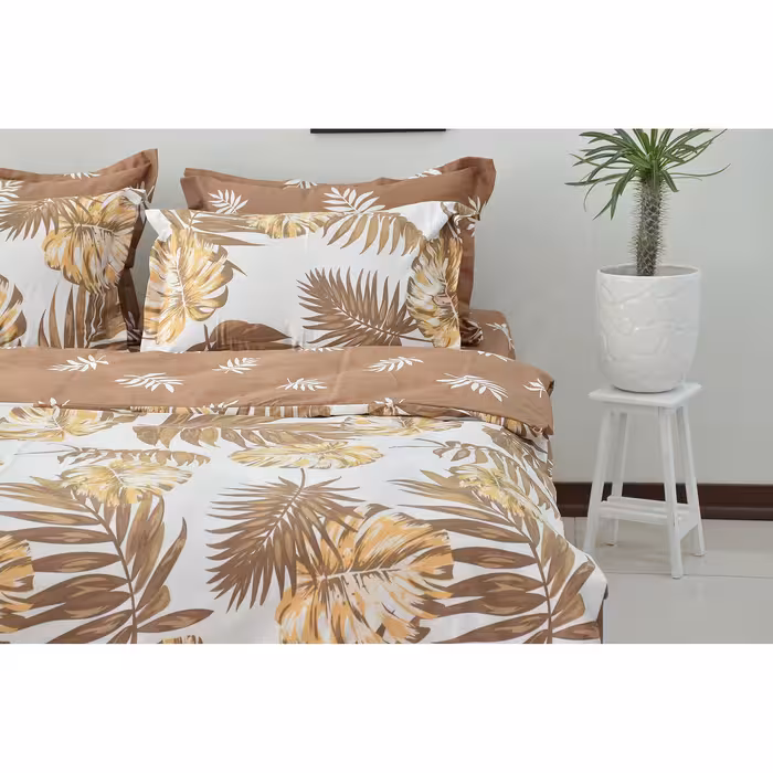 سرویس ملحفه بومرنگ مدل Hawaii-A2P یکنفره 4 تکه