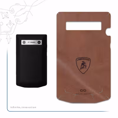 برچسب پوششی ماهوت مدل MNL-LMBRGHNI مناسب برای گوشی موبایل بلک بری P9981