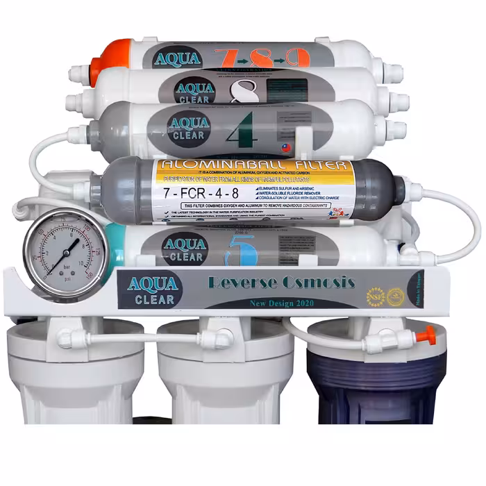 دستگاه تصفیه کننده آب آکوآ کلیر مدل NEW DESIGN2020 - GTM10 به همراه فیلتر تصفیه آب بسته 3 عددی