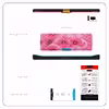 برچسب پوششی ماهوت مدل Pink-Flower مناسب برای تبلت سونی Xperia Tablet Z LTE 2013