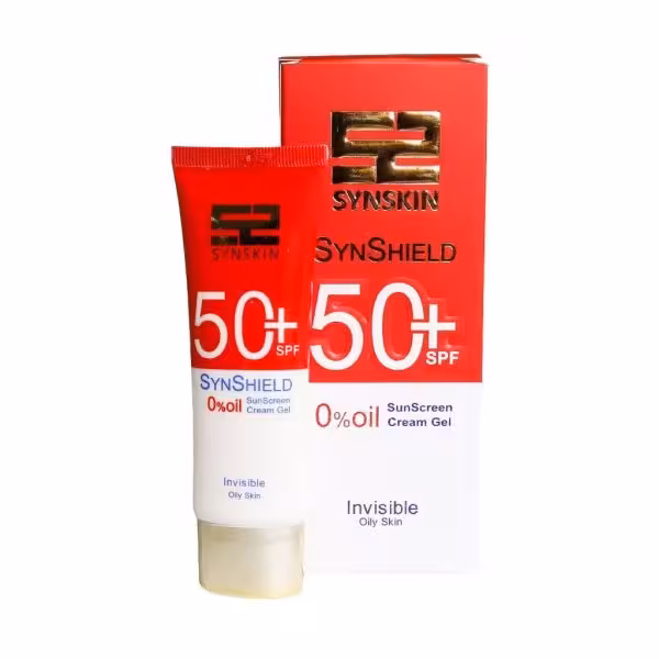 ضد افتاب ساین شیلد پوست چرب ساین اسکین Synshield SPF50 Sunscreen Cream For Oily Skin 50 ml