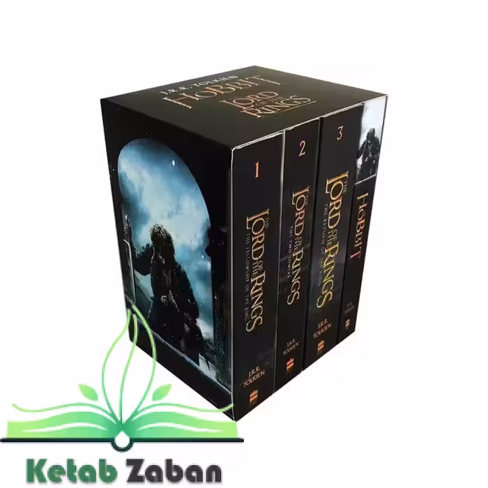 پک کامل کتاب ارباب حلقه ها Lord Of The Rings 1 2 3   Hobbit