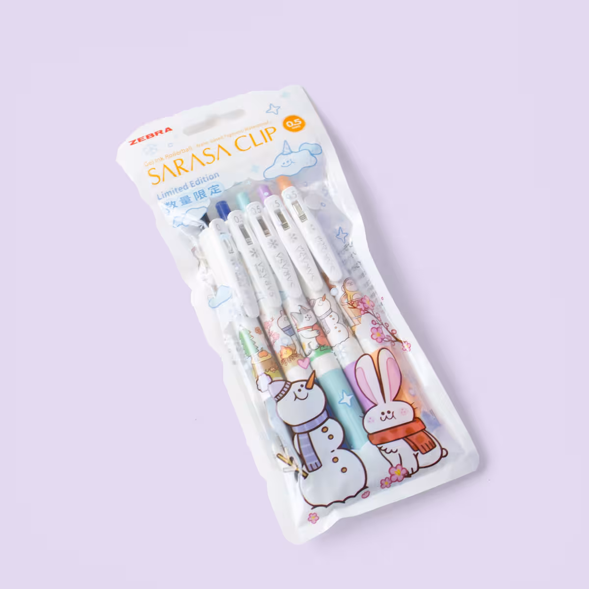 خودکار ژله ای بسته‌ای طرح زمستان ساراسا زبرا (ZEBRA)