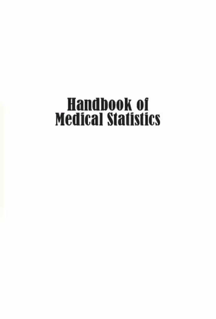 خرید و دانلود نسخه کامل کتاب Handbook Of Medical Statistics