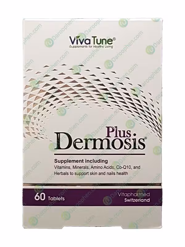 قرص درموسیس پلاس ویواتیون 60 عدد – Viva Tune Dermosis Plus 60 Tabs