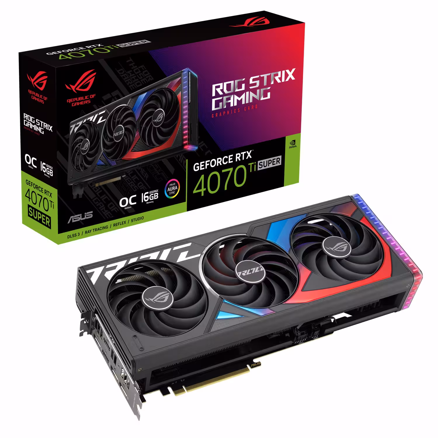 کارت گرافیک ایسوس ROG STRIX RTX 4070 Ti Super 16GB OC
