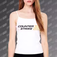 تاپ زنانه طرح Counter-Strike 2 TS-521