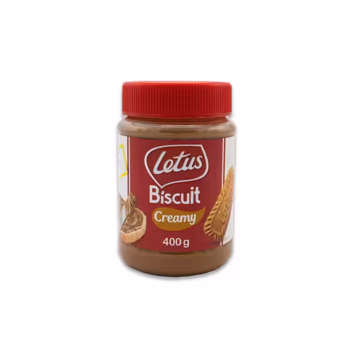 کرم بیسکویت لوتوس ایرانی لت‌ آس 400 گرم