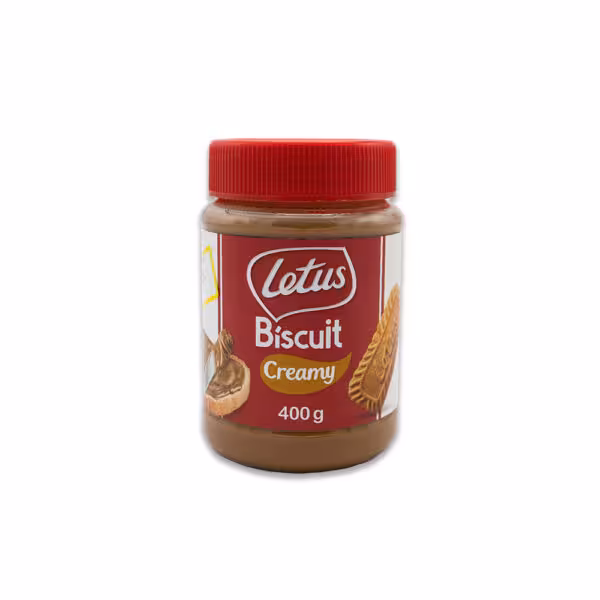 کرم بیسکویت لوتوس ایرانی لت‌ آس 400 گرم