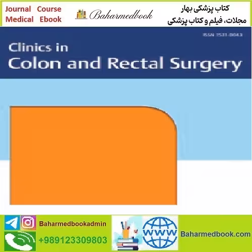 Clinics in Colon and Rectal Surgery 2020 Issue 01 Issue 06 TRUE