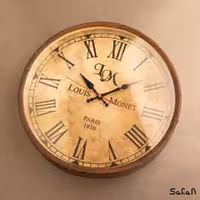 ساعت چرمی دیواری