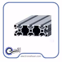 پروفیل آلومینیوم شیاردار 45 در 135شیار 10 میلیمتر