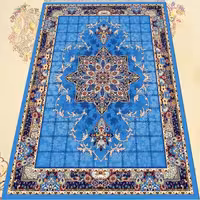 گلیم فرش ماشینی کاشان طرح هیوا6متری(هزینه ارسال باخریداروپس کرایه میباشد)