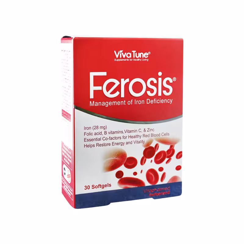 کپسول فروسیس ویواتیون 30 عددی | Ferosis VivaTune