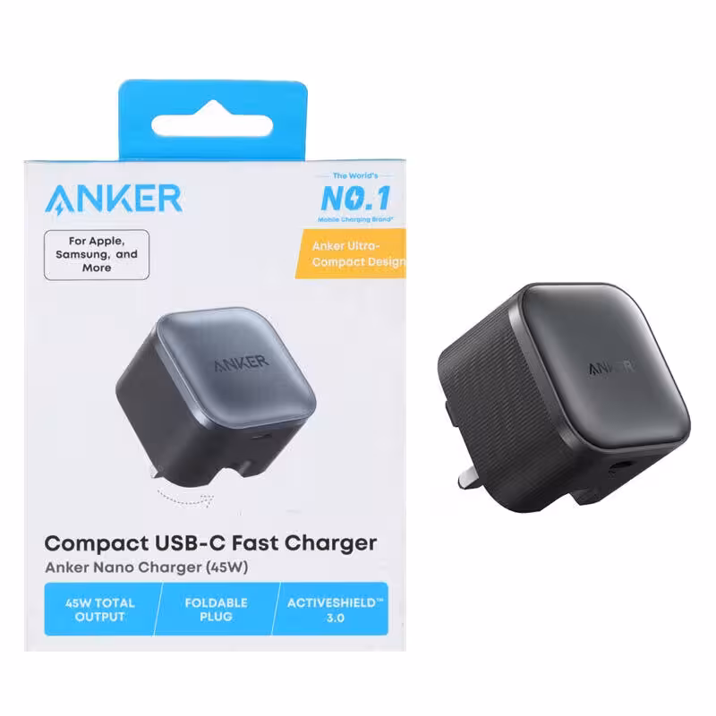 شارژر دیواری 45 وات انکر مدل Nano A2692K11 GaN PD 3A