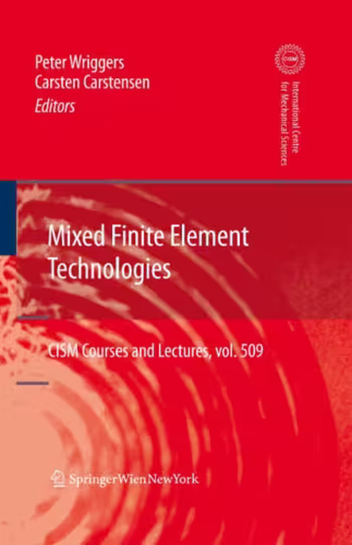 خرید و دانلود نسخه کامل کتاب Mixed finite element technologies