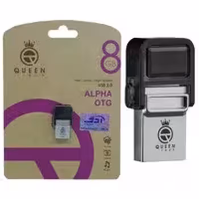 فلش 8 گیگ Queen Tech Alpha OTG
