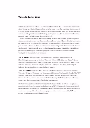 خرید و دانلود نسخه کامل کتاب Varicella-Zoster Virus: Virology and Clinical Management