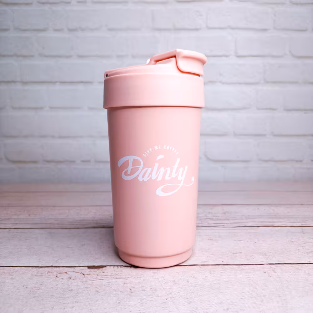 تراول ماگ Dainty صورتی کد H24