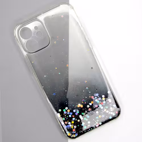 قاب آیفون 12 ژله ای طرح دار کپسول دار