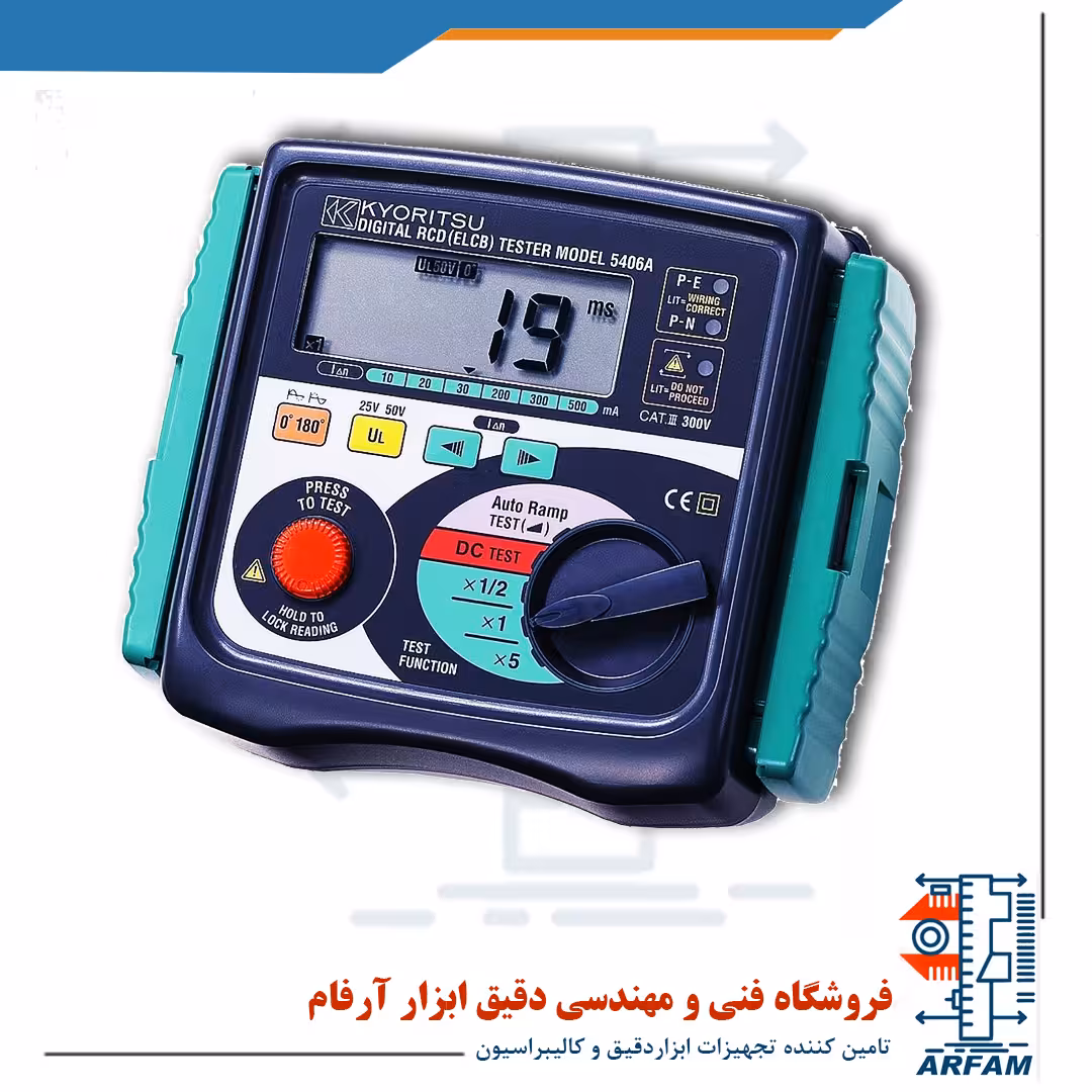 تستر RCD مدل kyoritsu 5406A