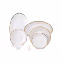 سرویس چینی 6 نفره رومینا طلایی