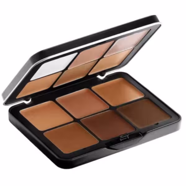 پالت کانتور و کانسیلر کرمی 12 رنگ رز بری Rose Berry Nude 12 Colors Con Cealer cream