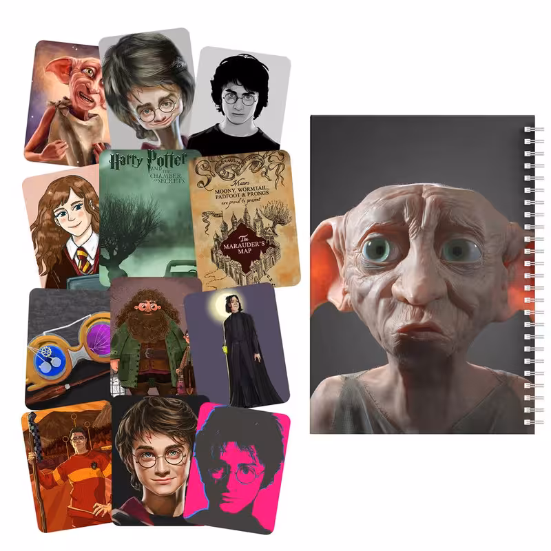 دفتر مشق باژیکان طرح هری پاتر کد 20211723 به همراه برچسب مجموعه 12 عددی